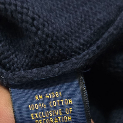 Sueter Ralph Lauren Xxl Azul Pony Rojo