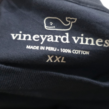 Playera Manga Larga Vineyard Vines Xxl Azul Deslavado