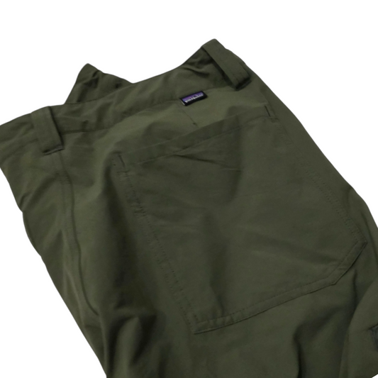 Pantalon Recto Patagonia Talla 33 Verde (Usado)