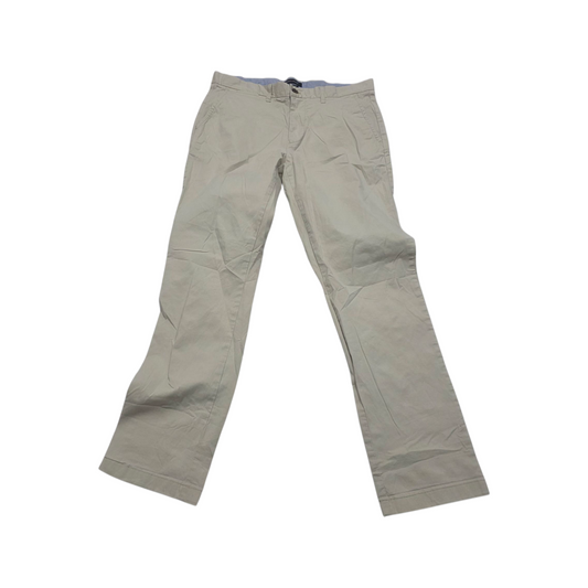 Pantalon Tommy Hilfiger 33x32 Custom Fit Beige
