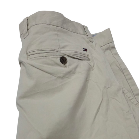 Pantalon Tommy Hilfiger 33x32 Custom Fit Beige
