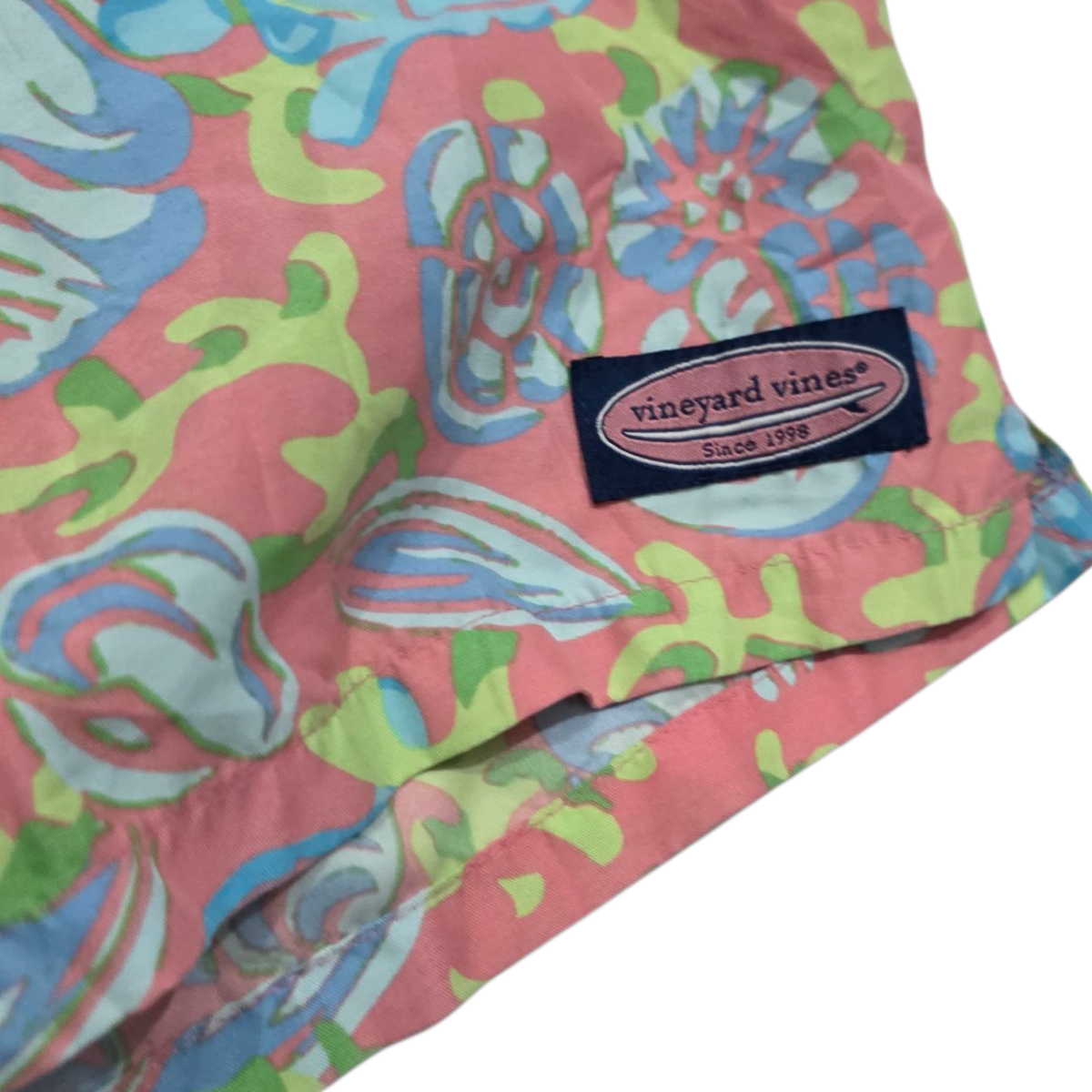 Bermuda Vineyard Vines Xchico Xs Rosa Colores