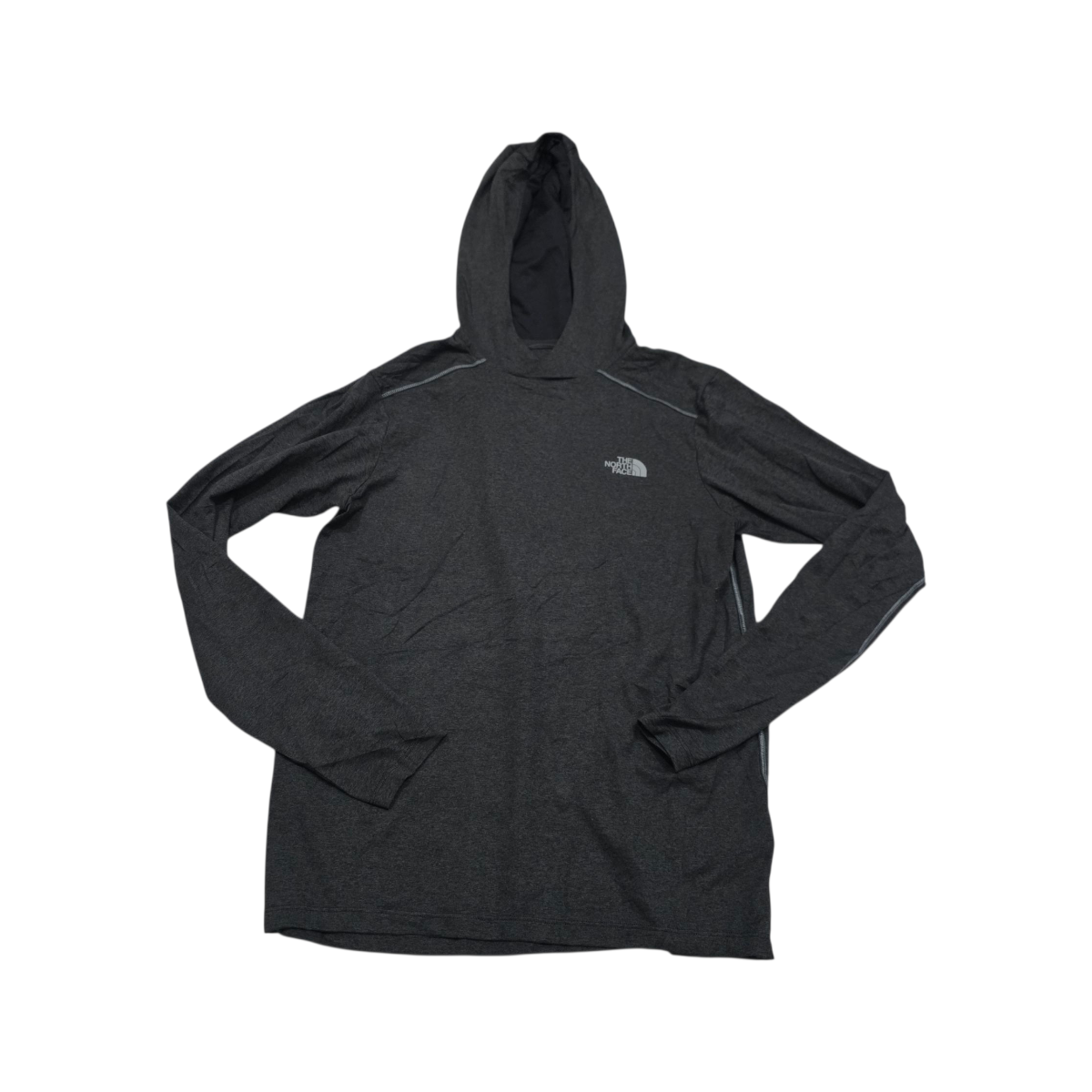 Playera Con Gorro The North Face Chico S Gris Oscuro