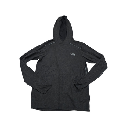 Playera Con Gorro The North Face Chico S Gris Oscuro