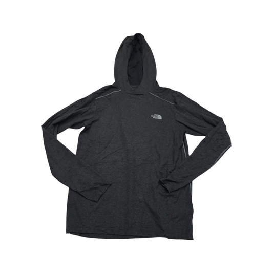 Playera Con Gorro The North Face Chico S Gris Oscuro