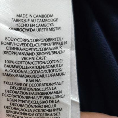 Playera Manga Larga Ralph Lauren Mediana M Azul Pony Rojo