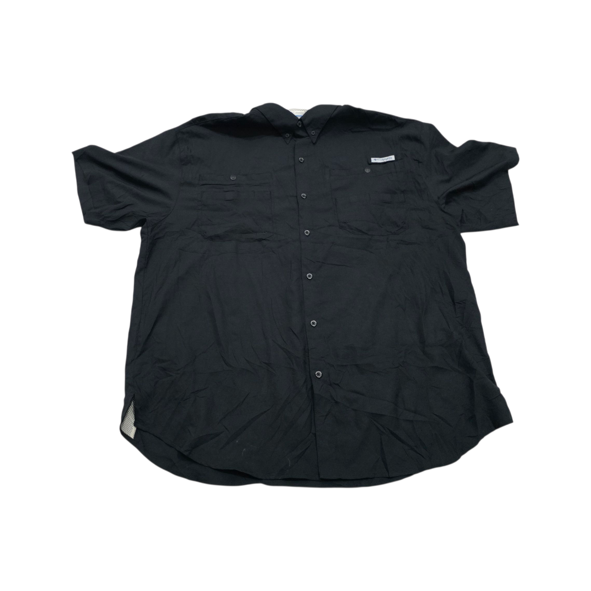 Camisa Manga Corta Columbia 2x Negro