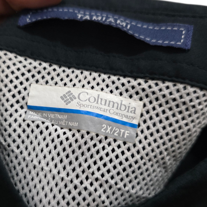 Camisa Manga Corta Columbia 2x Negro