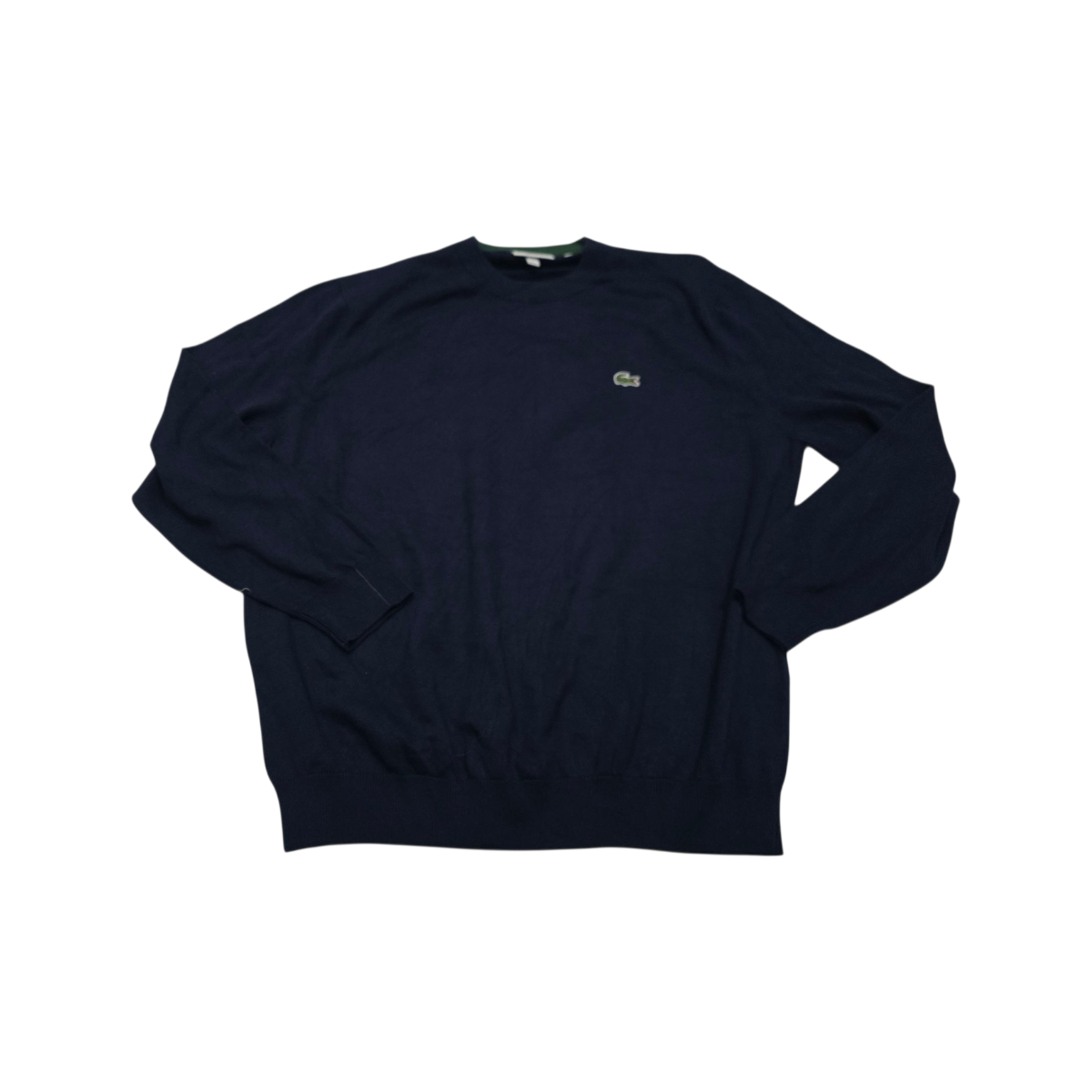 Sueter Lacoste Regular Fit Xxl Fr 7 Azul (Usado)