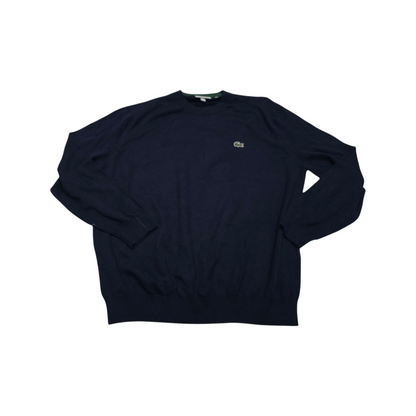Sueter Lacoste Regular Fit Xxl Fr 7 Azul (Usado)