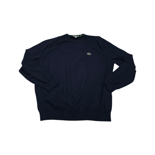 Sueter Lacoste Regular Fit Xxl Fr 7 Azul (Usado)