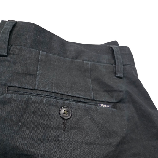 Pantalon Ralph Lauren 30x30 Negro Casual Stretch Classis Fit