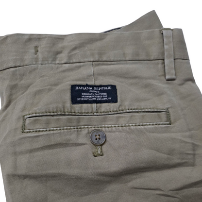 Pantalon Banana Republic 30x30 Skinny Fit Cafe