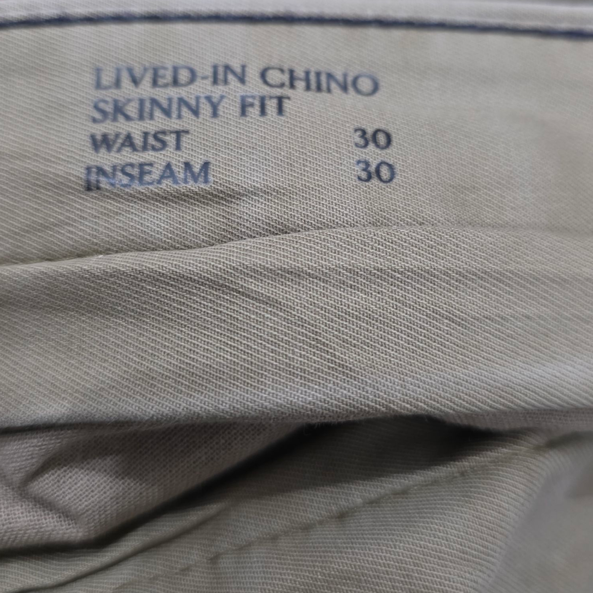 Pantalon Banana Republic 30x30 Skinny Fit Cafe
