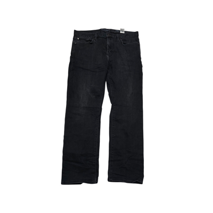 Pantalon Banana Republic 34x30 Negro Deslavado