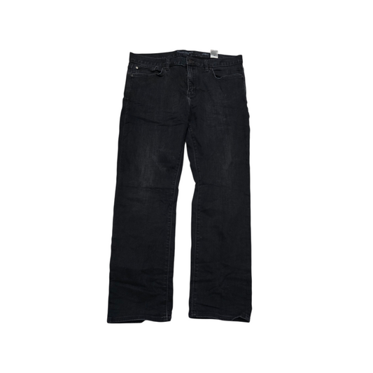 Pantalon Banana Republic 34x30 Negro Deslavado