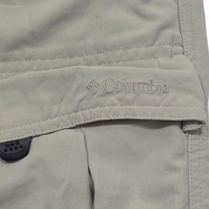 Pantalon Convertible Columbia Talla 34 Beige