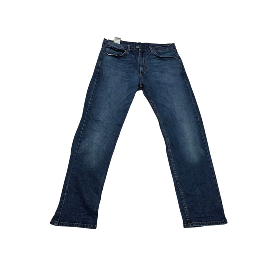 Pantalon Recto Levis 505 36x32 Azul Deslavado