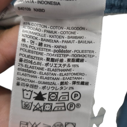 Pantalon Recto Levis 502 36x34 Azul Metálico Pana