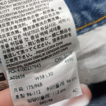 Pantalon Bota Levis 517 38x30 Azul (Usado)