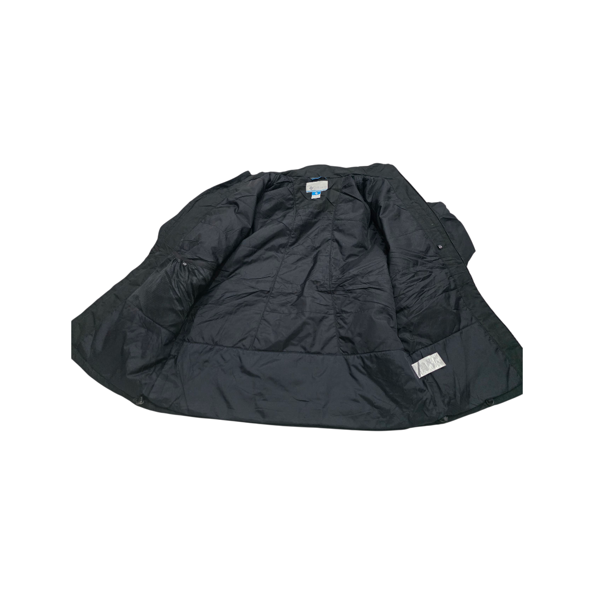 Chamarra Columbia Grande L Negro Y Gris