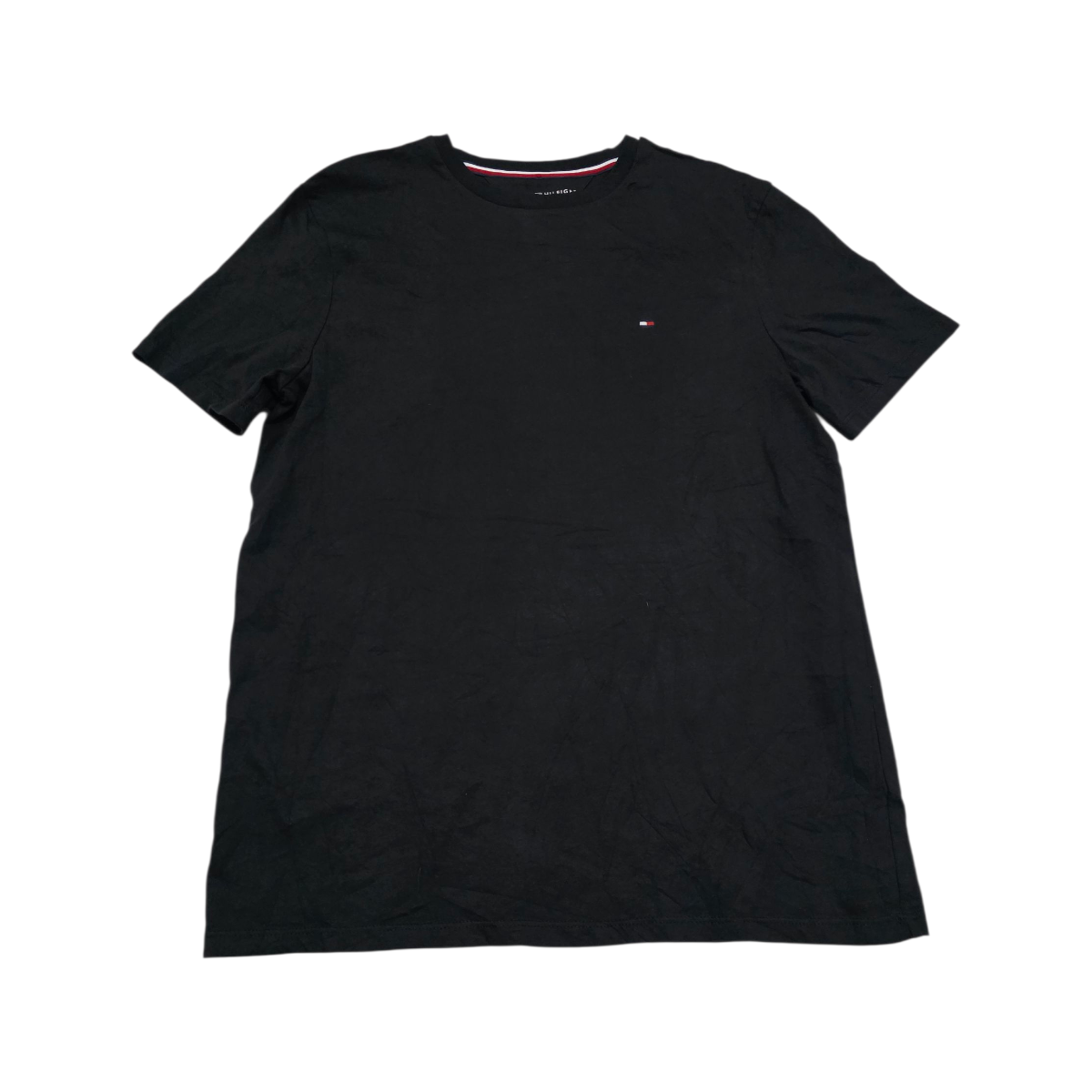 Playera Tommy Hilfiger Chico S Negro