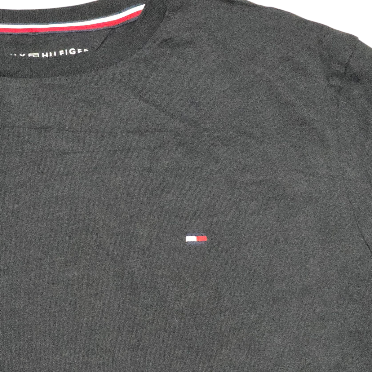 Playera Tommy Hilfiger Chico S Negro