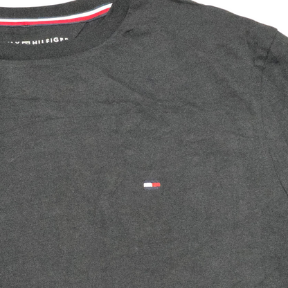 Playera Tommy Hilfiger Chico S Negro