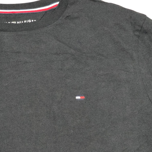 Playera Tommy Hilfiger Chico S Negro