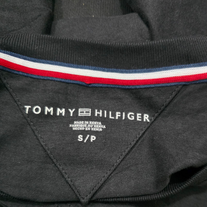 Playera Tommy Hilfiger Chico S Negro