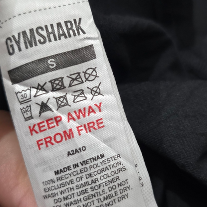 Playera Sin Mangas Gymshark Chico S Negro