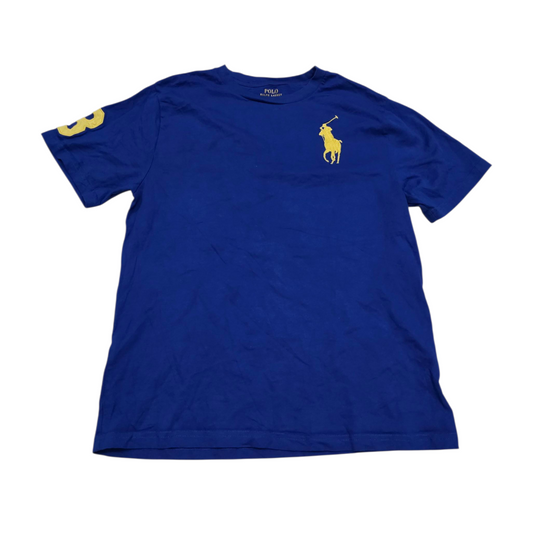 Playera Ralph Lauren Adolescente L 14-16 Azul