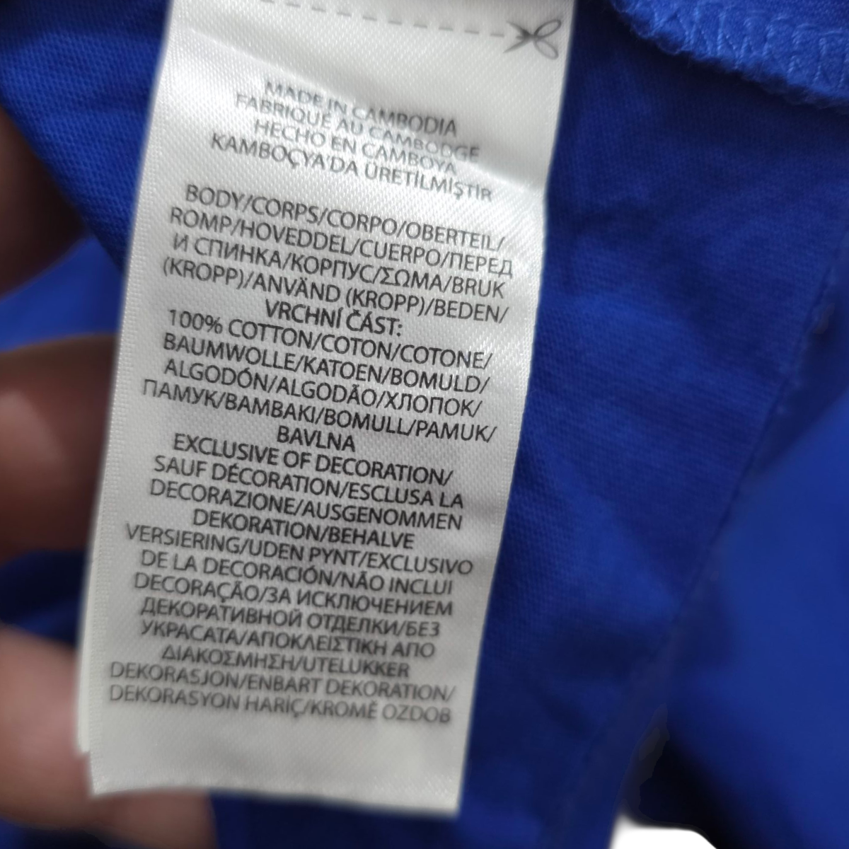 Playera Ralph Lauren Adolescente L 14-16 Azul