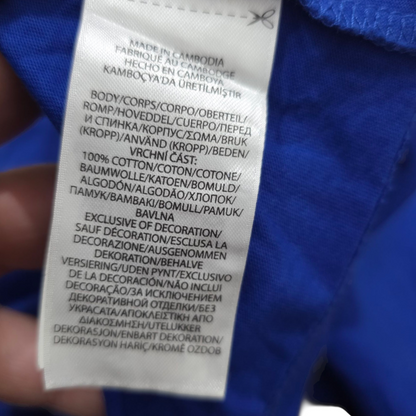 Playera Ralph Lauren Adolescente L 14-16 Azul