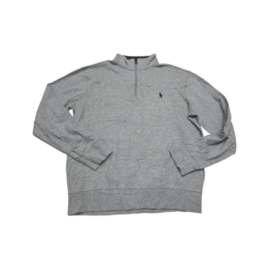 Sueter Ralph Lauren Mediana M Gris Pony Azul Performance