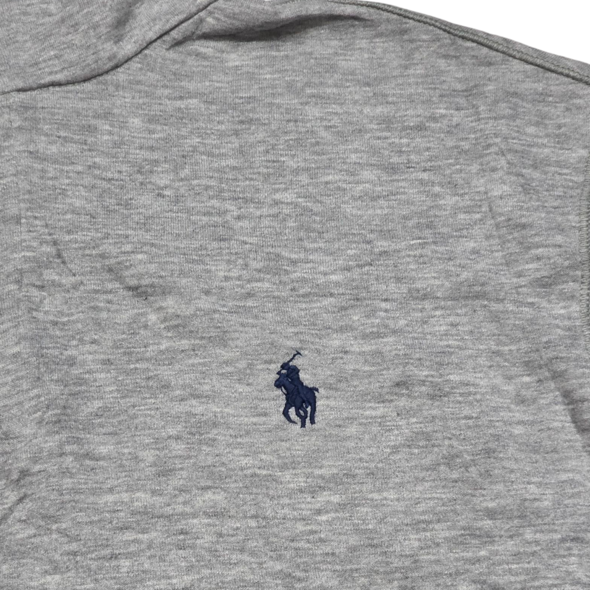 Sueter Ralph Lauren Mediana M Gris Pony Azul Performance