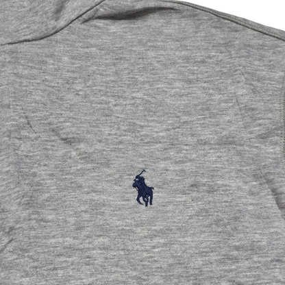 Sueter Ralph Lauren Mediana M Gris Pony Azul Performance