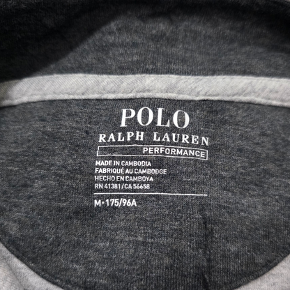 Sueter Ralph Lauren Mediana M Gris Pony Azul Performance