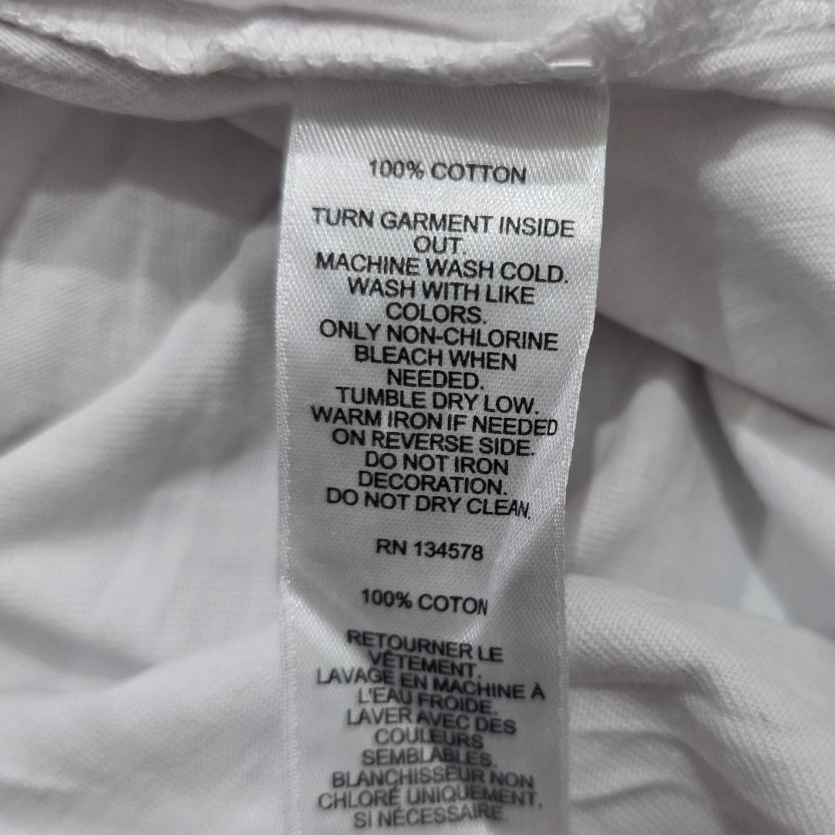Playera Vineyard Vines Mediana M Blanca Letras Bandera