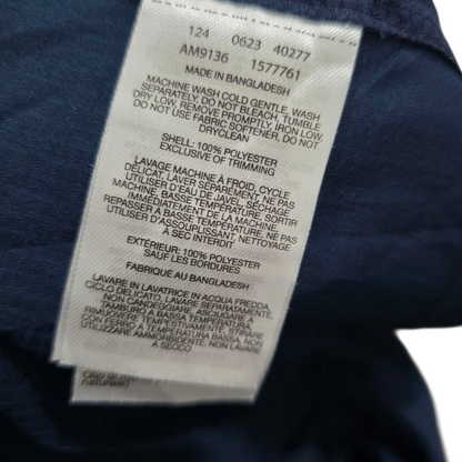 Camisa Manga Corta Columbia Mediana M Azul