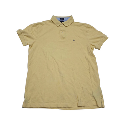 Playera Custom Fit Tommy Hilfiger Mediana M Amarillo