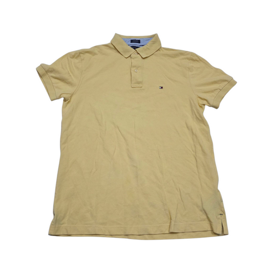 Playera Custom Fit Tommy Hilfiger Mediana M Amarillo