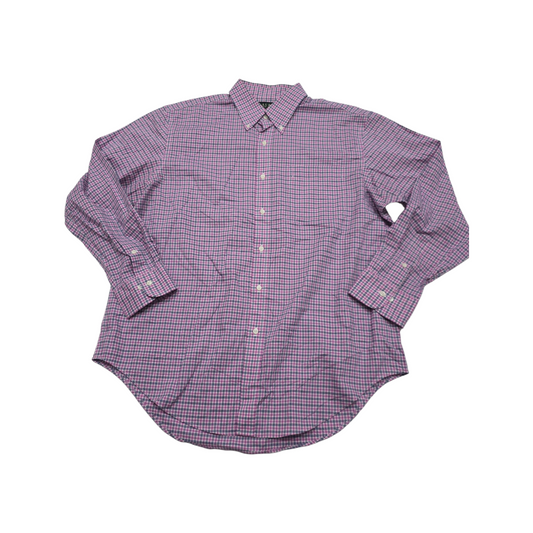 Camisa Ralph Lauren Xgrande Xl Cuadro Rosa (Usado)