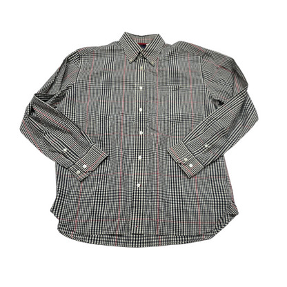 Camisa Tommy Hilfiger Grande L Cuadro Negro