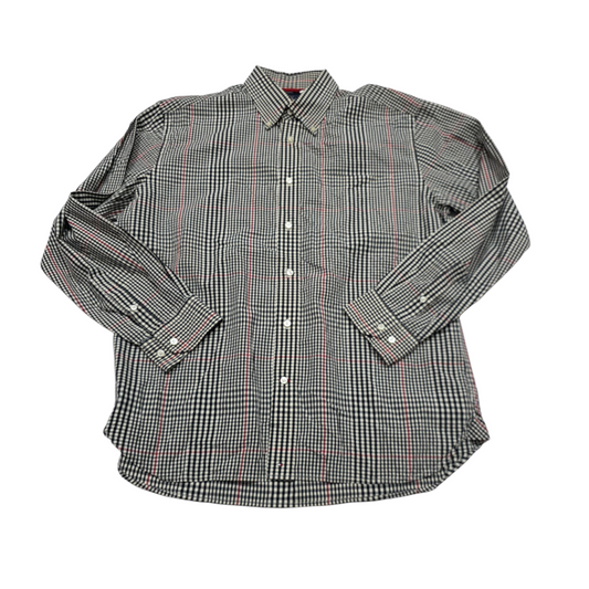 Camisa Tommy Hilfiger Grande L Cuadro Negro