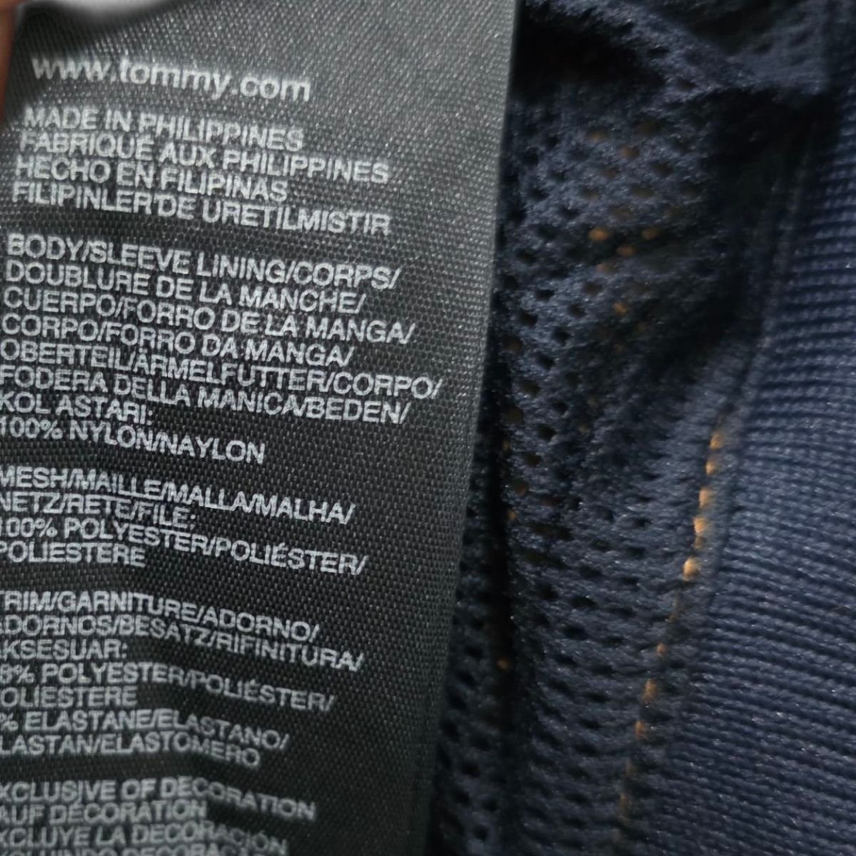 Chamarra Tommy Hilfiger Xxl Cafe (Usado)