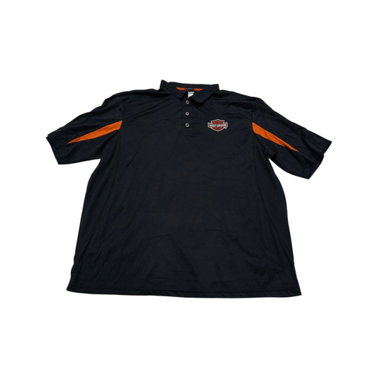 Playera Polo Harley Davidson 3x Negro