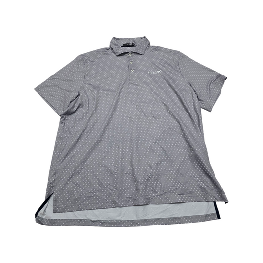 Playera Polo Ralph Laurenx Xgrande Xl Gris (Usado)