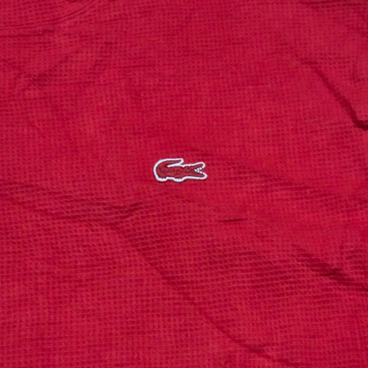 Playera Manga Larga Lacoste Xgrande Xl Rojo
