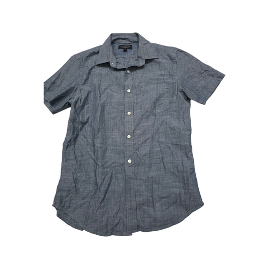 Camisa Manga Corta Banana Republic Chico S Gris